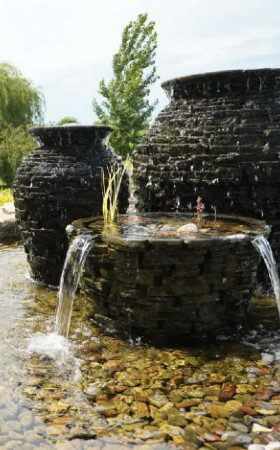 Water Features - Affordable landscape and lawn care - Muscatine IA Davenport IA Bettendorf IA Rock Island IL Moline IL - Eastern Iowa Landscape Service, LLC